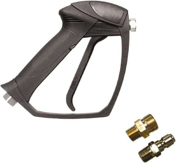 Simpson - 5,000 Max psi Fixed Pressure Washer Spray Gun - 7-7/8" Long, Plastic, NPT - Industrial Tool & Supply