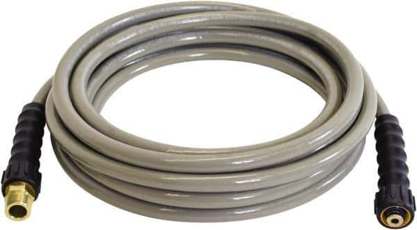 Simpson - 3,700 Max psi Fixed Pressure Washer Hose - 50' Long, Polyurethane, Female - Industrial Tool & Supply
