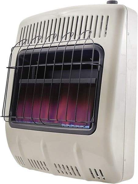 Heatstar - 20,000 BTU, Natural Gas Convection Heater - Unlimited Fuel Capacity - Industrial Tool & Supply