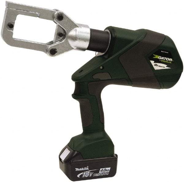 Greenlee - 6 Ton Electric Crimper - Includes 18V Li-Ion Battery, Charger, Carrying Case - Industrial Tool & Supply