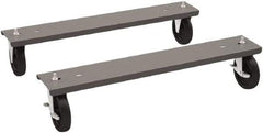 Tennsco - Steel Workbench & Workstation Caster Set - 36" Deep, Use with Tennsco Workbench - Industrial Tool & Supply