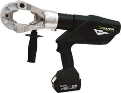 Greenlee - 15 Ton Electric Crimper - Includes Lithium-Ion Battery, Charger, Carrying Case - Industrial Tool & Supply