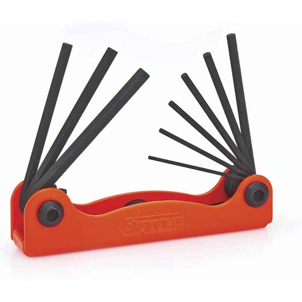 Allen - Hex Key Sets Tool Type: Hex Key Handle Type: Short Arm - Industrial Tool & Supply