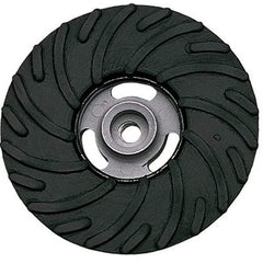 PFERD - 7" Diam Disc Backing Ribbed Backing Pad - 8,500 RPM - Industrial Tool & Supply