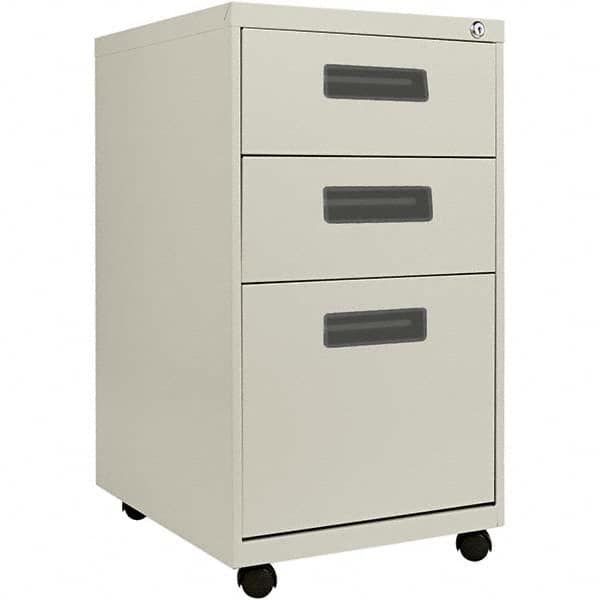 ALERA - File Cabinets & Accessories Type: Pedestal Number of Drawers: 3 - Industrial Tool & Supply