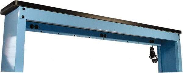 Proline - Workbench & Workstation Shelf - 12" Deep, Use with Workbench - Industrial Tool & Supply