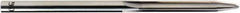 OSG - 1/4" Reamer Diam, 2.455" Flute Length, Combo Drill & Reamer - 6" OAL, Right Hand Cut, Solid Carbide, Bright Finish - Industrial Tool & Supply