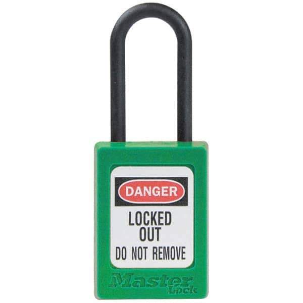 Master Lock - Lockout Padlocks Key Type: Keyed Different Key Retaining: NonRetaining Key - Industrial Tool & Supply