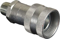 TK Simplex - 3/8 NPTF Hydraulic Hose High-Flow Male Coupler - 10,000 psi - Industrial Tool & Supply