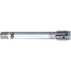 OSG - M8x1.00 Metric 6H D8 Thread Limit Plug Thread Forming Tap - High Speed Steel, V Finish, 90mm OAL, 35mm Thread Length, Right Hand Thread, Series 16350 - Exact Industrial Supply