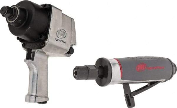 Ingersoll-Rand - Impact Wrench/Die Grinder Air Tool Combination Kit - Industrial Tool & Supply