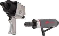 Ingersoll-Rand - Impact Wrench/Die Grinder Air Tool Combination Kit - Industrial Tool & Supply