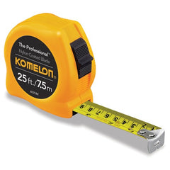 1″WX25'/7.5M L YELLOW TAPE MEASURE - Industrial Tool & Supply