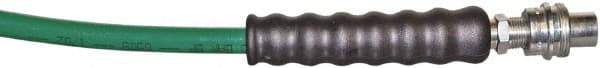 TK Simplex - 1/4" Inside Diam x 3/8 NPT 6' Hydraulic Pump Hose - 10,000 psi, C213 Opposite End, Thermoplastic - Industrial Tool & Supply