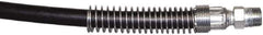 TK Simplex - 1/4" Inside Diam x 3/8 NPT 3' Hydraulic Pump Hose - 10,000 psi, 3/8 NPTF Male Opposite End, Rubber - Industrial Tool & Supply