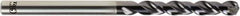 OSG - 1/2" 140° Solid Carbide Jobber Drill - TiAlN Finish, Right Hand Cut, Spiral Flute, Straight Shank, 6" OAL - Industrial Tool & Supply