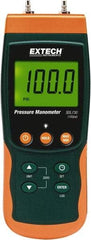 Extech - Differential Pressure Gauges & Switches Type: Differential Pressure Manometer Maximum Pressure (psi): 101.50 - Industrial Tool & Supply
