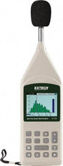 Extech - Sound Meters Type: Sound Meter Frequency Weighting: A, C & Z - Industrial Tool & Supply