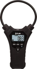 FLIR - CM55, CAT IV, Digital True RMS Wireless Clamp Meter with 10" Flex Jaws - 3000 AC Amps, Measures Current - Industrial Tool & Supply