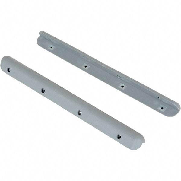 Vestil - 1-1/8" Long, Rubber Surface Guard - Gray - Industrial Tool & Supply
