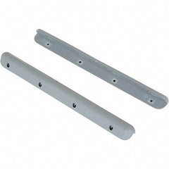 Vestil - 1-1/8" Long, Rubber Surface Guard - Gray - Industrial Tool & Supply