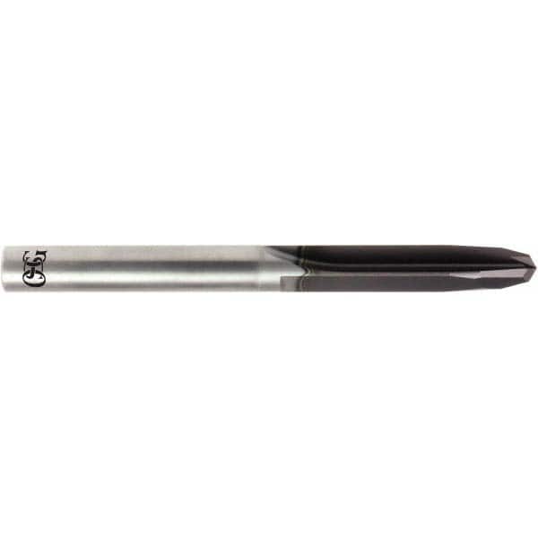 OSG - 3/8", 120° Point, Solid Carbide Straight Flute Drill Bit - Industrial Tool & Supply