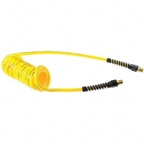 Coilhose Pneumatics - Coiled & Self-Storing Hose Inside Diameter (Inch): 3/8 Material: Polyurethane - Industrial Tool & Supply