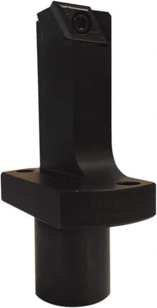 Kyocera - KSTB, Right Hand Cut, 3° Lead Angle, 22mm Shank Height x 22mm Shank Width, Positive Rake Indexable Turning Toolholder - 91.57mm OAL, DCET 325.., DCGT 32.5.. Insert Compatibility, Series KSTB - Industrial Tool & Supply