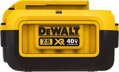 DeWALT - 40 Volt Lithium-Ion Power Tool Battery - 7.5 Ahr Capacity, 170 min Charge Time, Series 40V Max - Industrial Tool & Supply