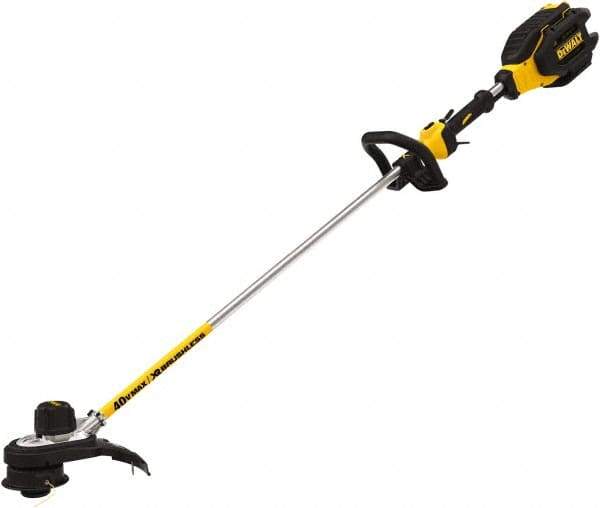 DeWALT - Battery String Trimmer - 15" Cutting Width, 40 Volts - Industrial Tool & Supply