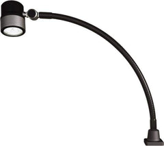Waldmann Lighting - Machine Lights Machine Light Style: Spot with Gooseneck Mounting Type: Attachable Base - Industrial Tool & Supply