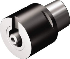 Sandvik Coromant - C6;63 System Size, Modular Tool Holding System Adapter - 80mm Projection, 63mm Body Diam, 118mm OAL, Through Coolant - Exact Industrial Supply