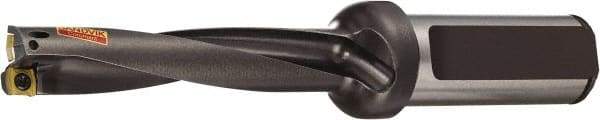 Sandvik Coromant - 96mm Max Drill Depth, 5.02703xD, 18.5mm Diam, Indexable Insert Drill - 2 Inserts, 25mm Shank Diam, Flange Shank - Industrial Tool & Supply