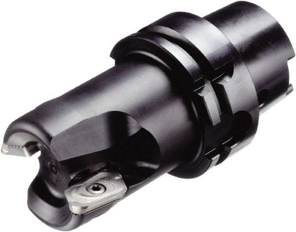 Sandvik Coromant - 2 Inserts, 25mm Cut Diam, 63mm Arbor Diam, 12mm Max Depth of Cut, Indexable Square-Shoulder Face Mill - 113mm High, R790-1604.. Insert Compatibility, Through Coolant, Series CoroMill 790 - Industrial Tool & Supply