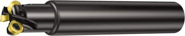 Sandvik Coromant - 3 Inserts, 0.6063" Cutter Diam, 5mm Max Depth of Cut, Indexable High-Feed Face Mill - Series CoroMill 600 - Industrial Tool & Supply