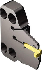 Sandvik Coromant - SL70-R/LG..C Insert, 27.7mm Head Length, Modular Grooving Cutting Unit Head - Left Hand Cut, System Size 70, Through Coolant, Series CoroCut 1-2 - Industrial Tool & Supply