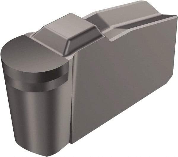 Sandvik Coromant - 30N151.2-A..F-P Grade CD10, Carbide Grooving Insert - 1.27mm Max Depth of Cut, Neutral, 1.59mm Corner Radius, Uncoated - Industrial Tool & Supply
