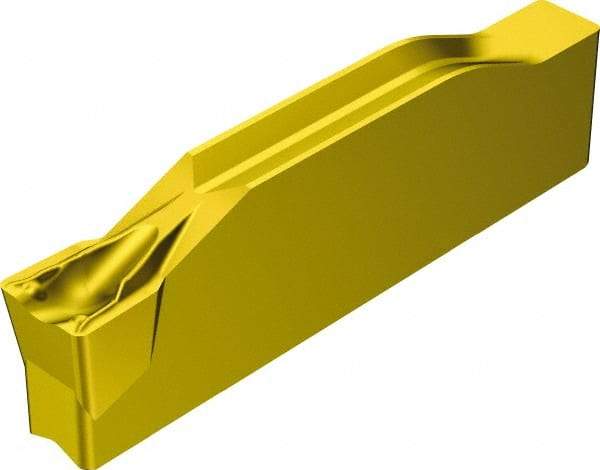 Sandvik Coromant - 300N123G1 TF Grade 2135, 3mm Cutting Width Carbide Grooving Insert - 1.8mm Max Depth of Cut, Neutral, 0.3mm Corner Radius, TiCN/Al2O3/TiN Finish - Industrial Tool & Supply