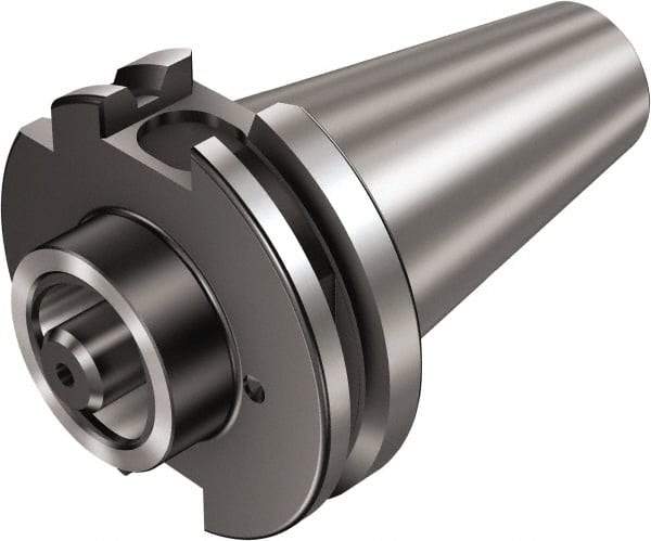 Sandvik Coromant - 40;C3;40 System Size, Modular Tool Holding System Adapter - 30mm Projection, 32mm Body Diam, 3-7/8" OAL, Through Coolant - Exact Industrial Supply
