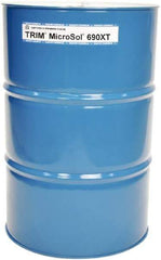 Master Fluid Solutions - Trim MicroSol 590XT, 54 Gal Drum Cutting Fluid - Semisynthetic, For Inconel\xAE Machining - Industrial Tool & Supply