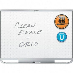 Quartet - 36" High x 48" Wide Magnetic Dry Erase Board - Aluminum Frame, Includes Accessory Tray, Dry-Erase Marker & Mounting Hardware - Industrial Tool & Supply