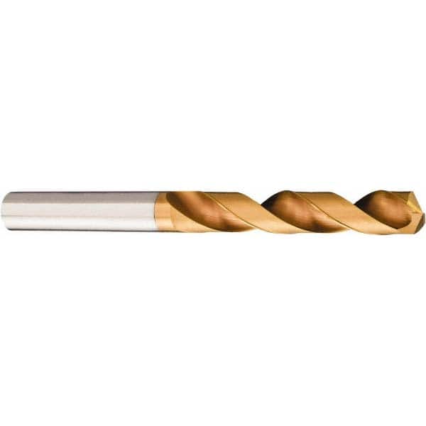 Sandvik Coromant - 10.4mm 140° Solid Carbide Jobber Drill - Industrial Tool & Supply