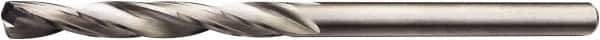 Sandvik Coromant - 2.5mm 135° Solid Carbide Jobber Drill - None Finish, Right Hand Cut, Spiral Flute, Straight Shank, 4" OAL - Industrial Tool & Supply