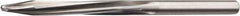 Sandvik Coromant - 4.17mm 118° Solid Carbide Jobber Drill - None Finish, Right Hand Cut, Spiral Flute, Straight Shank, 4" OAL - Industrial Tool & Supply