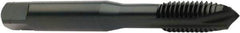Sandvik Coromant - M5x0.80 Metric, 3 Flute, Oxide Finish, High Speed Steel Spiral Point Tap - Plug Chamfer, Right Hand Thread, 59.8mm OAL, 11.2mm Thread Length, 5mm Shank Diam, 6H Class of Fit, Series CoroTap 200 - Exact Industrial Supply