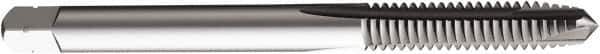 Sandvik Coromant - 1/4-20 UNC, 3 Flute, TiCN Finish, High Speed Steel Spiral Point Tap - Plug Chamfer, Right Hand Thread, 82.3mm OAL, 31.8mm Thread Length, 6.48mm Shank Diam, 3BX Class of Fit, Series CoroTap 200 - Exact Industrial Supply