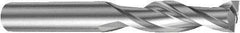 Sandvik Coromant - 8mm, 32mm LOC, 8mm Shank Diam, 79mm OAL, 2 Flute, Solid Carbide Square End Mill - Single End, Uncoated, Spiral Flute, 25° Helix, Right Hand Cut, Right Hand Flute, Series CoroMill Plura - Industrial Tool & Supply
