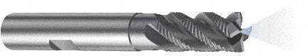 Sandvik Coromant - 10mm, 4 Flute, Solid Carbide, 0.4mm Corner Chamfer End Mill - 72mm OAL, 40° Helix, Right Hand Flute, 22mm LOC, Right Hand Cut - Industrial Tool & Supply