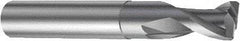 Sandvik Coromant - 3mm, 2 Flute, Solid Carbide, 0.5mm Corner Chamfer End Mill - 57mm OAL, 30° Helix, Right Hand Flute, 3mm LOC, Right Hand Cut - Industrial Tool & Supply