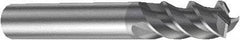 Sandvik Coromant - 7mm, 3 Flute, Single End, Solid Carbide, Corner Chamfer End Mill - 63mm OAL, Right Hand Flute, 13mm LOC, Right Hand Cut - Industrial Tool & Supply